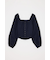 LACE TRIMMED CORSET ブラウス