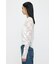 LACE HENRY NECK トップス