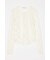 LACE HENRY NECK トップス