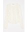 LACE HENRY NECK トップス