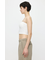 SQUARE NECK BARE キャミトップス