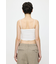 SQUARE NECK BARE キャミトップス