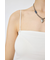 SQUARE NECK BARE キャミトップス
