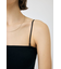 SQUARE NECK BARE キャミトップス