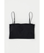 SQUARE NECK BARE キャミトップス