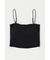 SQUARE NECK BARE キャミトップス