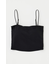 SQUARE NECK BARE キャミトップス