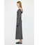 OPEN NECK KNIT LONG ドレス
