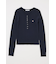 HENRY NECK CABLE KNIT トップス