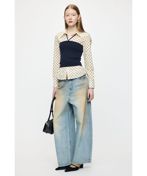 moussy KNIT BARE トップス KNIT BARE トップス｜マウジーの通販｜&mall（アンドモール）三井