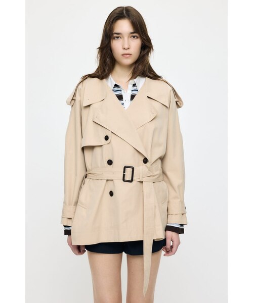 SHORT TRENCH コート　moussy MOUSSY | SHORT TRENCH コート (コート ) |SHEL'TTER WEBSTORE