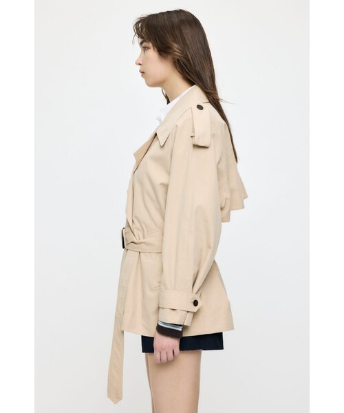 SHORT TRENCH コート｜マウジーの通販｜&mall（アンドモール）三井