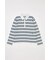 BORDER POLO KNIT TEE