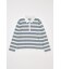BORDER POLO KNIT TEE