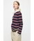 BORDER POLO KNIT TEE