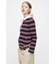 BORDER POLO KNIT TEE