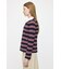 BORDER POLO KNIT TEE