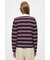 BORDER POLO KNIT TEE