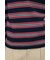 BORDER POLO KNIT TEE