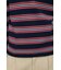 BORDER POLO KNIT TEE