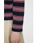 BORDER POLO KNIT TEE