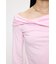 ASYMMETRY TWIST NECK トップス