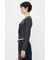 FRONT GATHER DOCKING L／S トップス