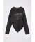 FRONT GATHER DOCKING L／S トップス