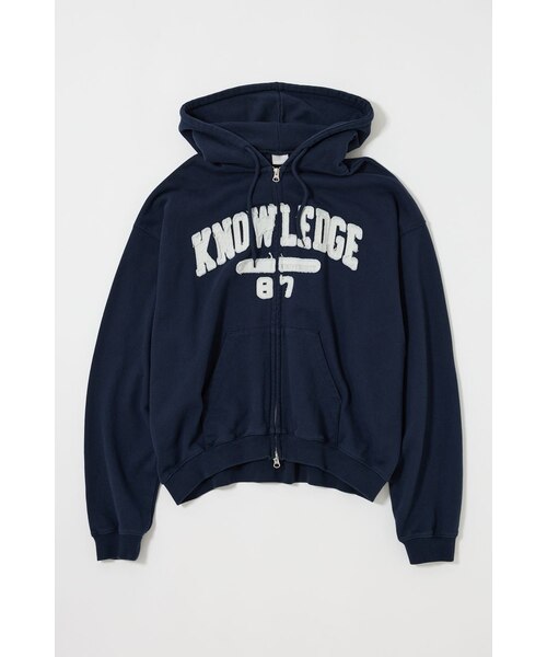 COLLEGIATE ZIP フーディー｜マウジーの通販｜&mall（アンドモール