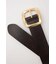 CHUNKY BUCKLE LEATHER ベルト