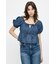 DENIM PUFF ブラウス