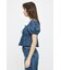 DENIM PUFF ブラウス