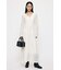 SCOOP NECK MAXI ドレス