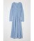 SCOOP NECK MAXI ドレス