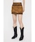 FAUX SUEDE MINI  スカート