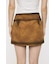 FAUX SUEDE MINI  スカート