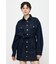 BELTED DENIM MINI ドレス