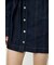 BELTED DENIM MINI ドレス