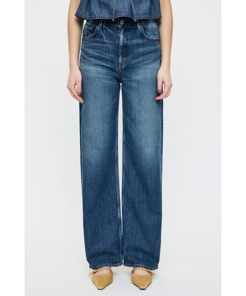 TENCEL(TM) DENIM ストレート｜マウジーの通販｜&mall（アンドモール