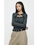 BOW DESIGN LAYERED ニット