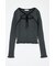 BOW DESIGN LAYERED ニット