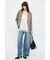 LINEN BLEND OVERSIZED ジャケット