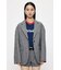 LINEN BLEND OVERSIZED ジャケット