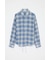 FADE CHECK SHEER OVER シャツ