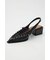 POINTED LACE UP ミュール