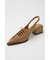 POINTED LACE UP ミュール