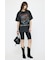 FADED GRAPHIC LOOSE ティ