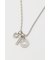RHINESTONE MANY CHARM ネックレス