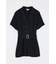 BELTED SHORT SLEEVE ジャンプスーツ