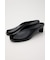 OPEN TOE SQUARE HEEL ミュール